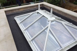 Kaye Developments roof lantern on extension